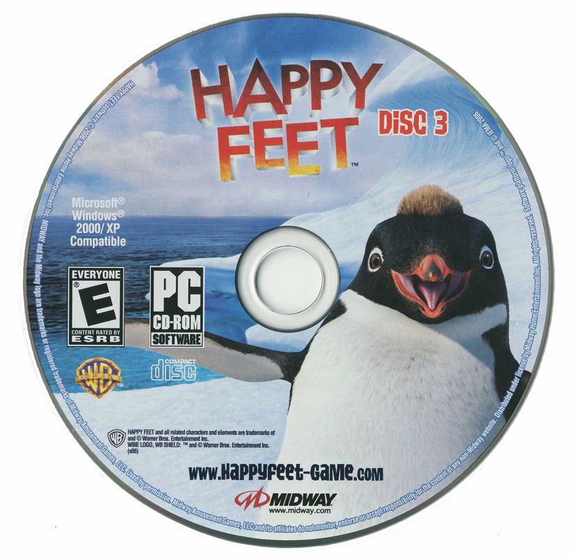 Media for Happy Feet (Windows): Disc 3