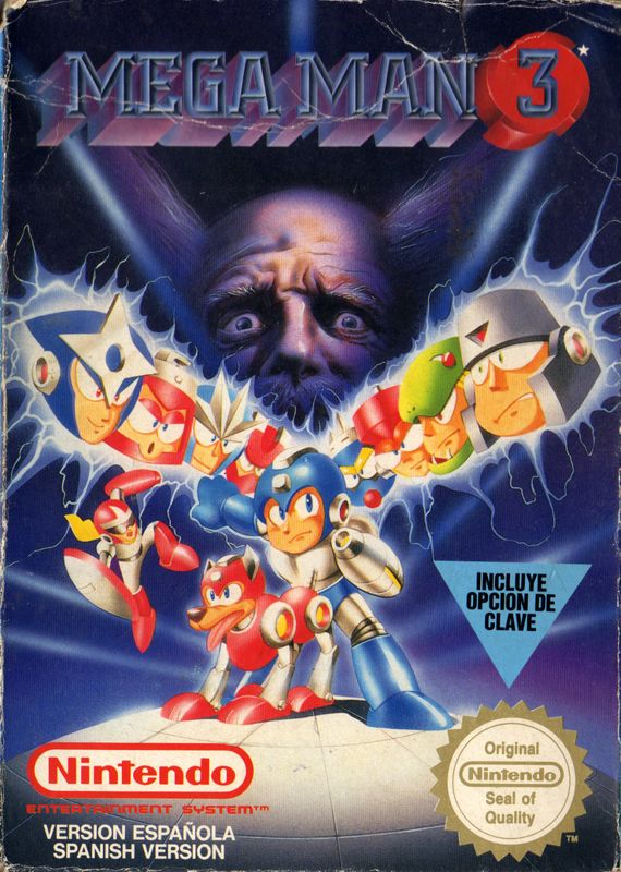 Mega Man 3 cover or packaging material - MobyGames