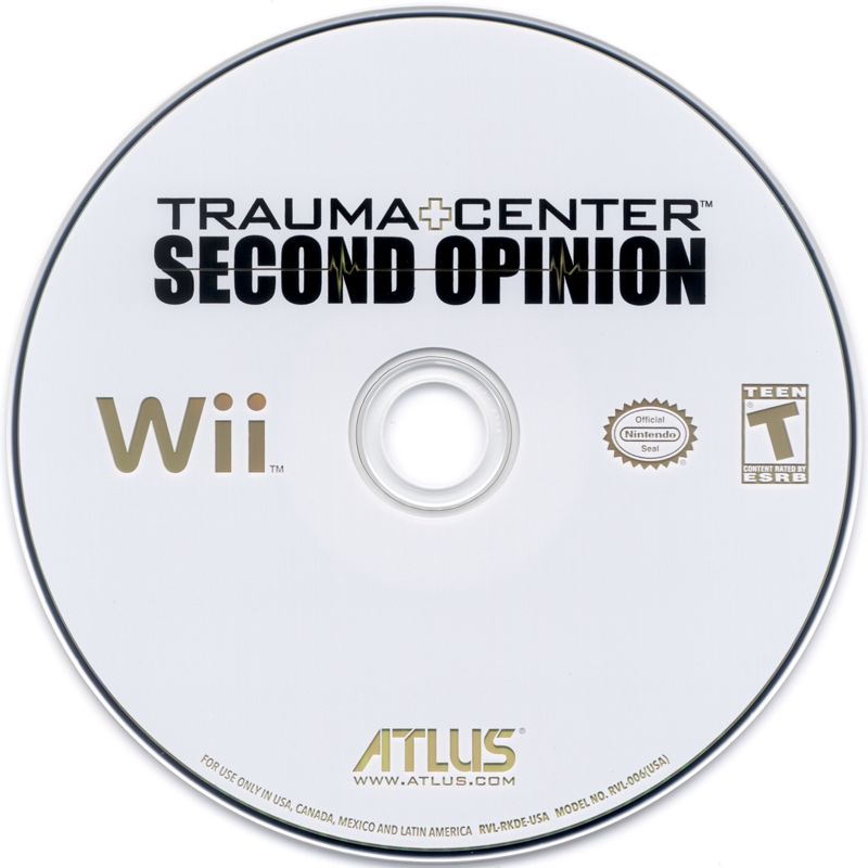 Media for Trauma Center: Second Opinion (Wii)
