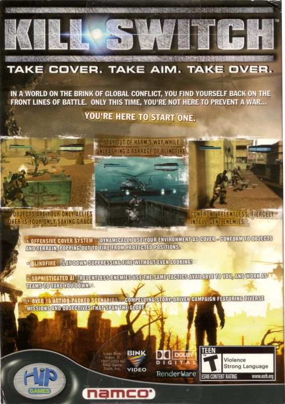 Back Cover for kill.switch (Windows)