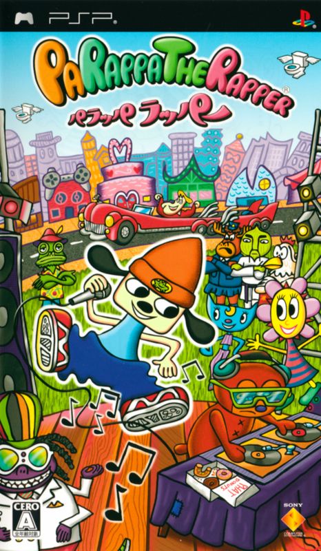 Front Cover for PaRappa the Rapper (PSP)