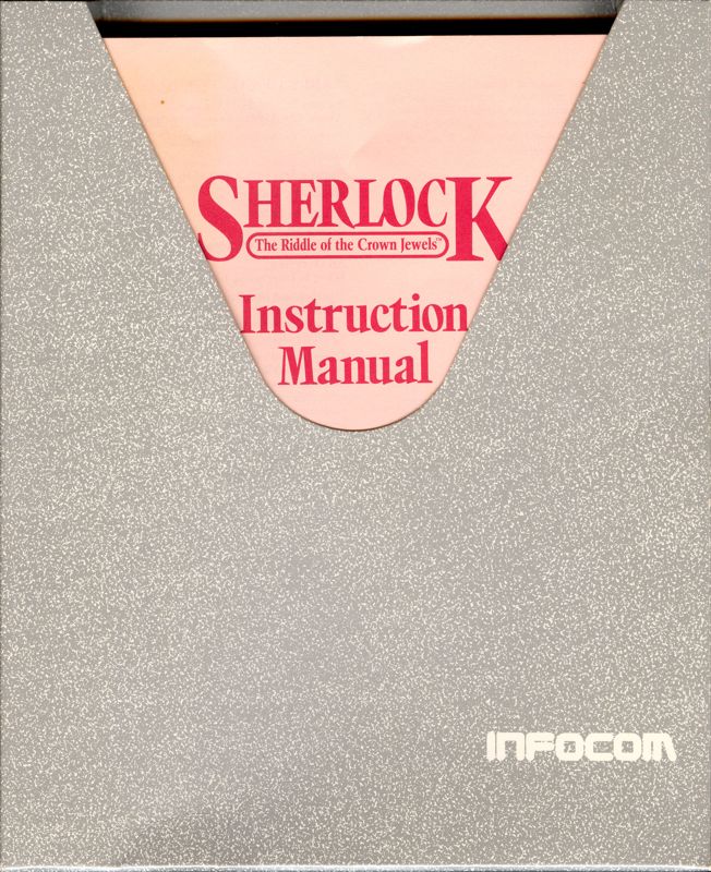 Inside Cover for Sherlock: The Riddle of the Crown Jewels (Commodore 128 and Commodore 64)