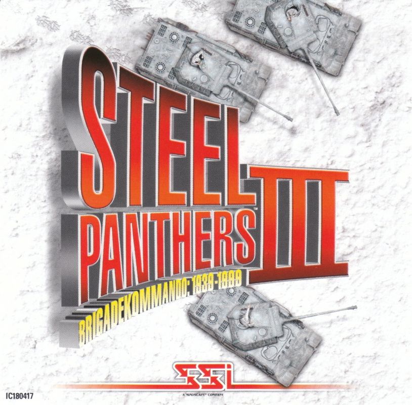 Other for Steel Panthers III: Brigade Command - 1939-1999 (DOS): Jewel Case - Front