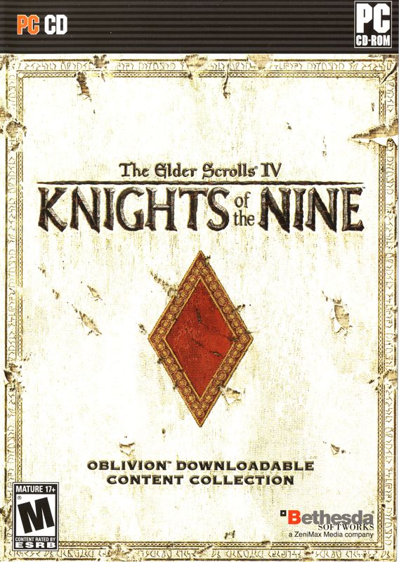 Front Cover for The Elder Scrolls IV: Knights of the Nine (Windows)