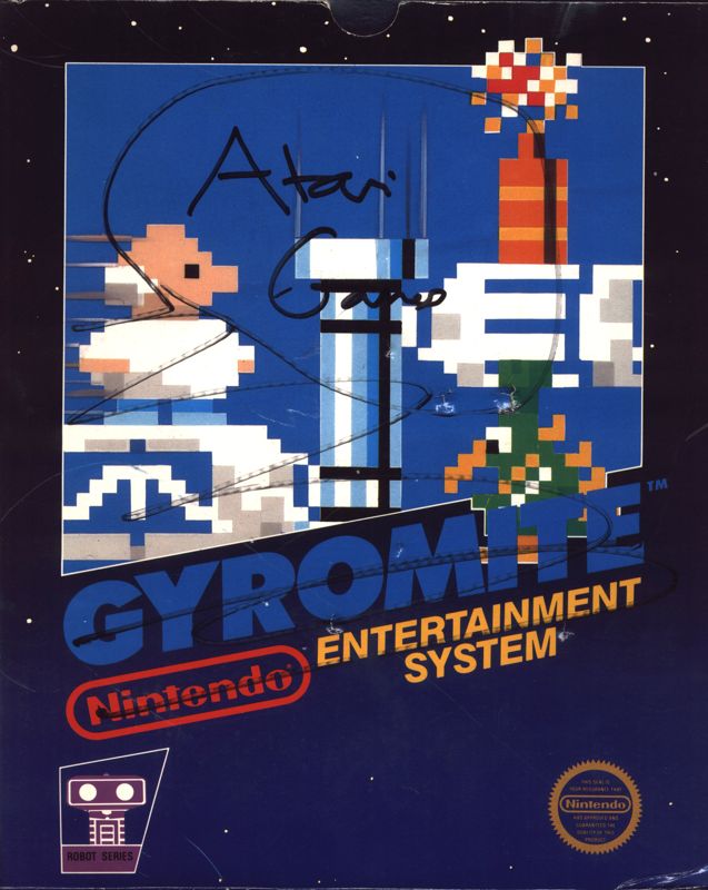 Front Cover for Gyromite (NES) (Bundled with R.O.B.)