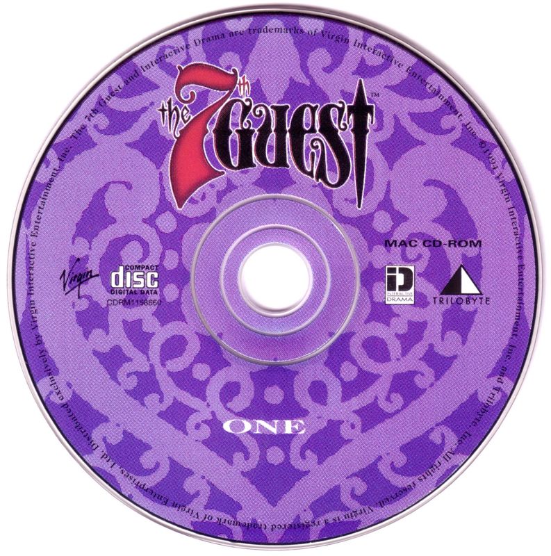 Media for The 7th Guest (Macintosh): Disc 1/2