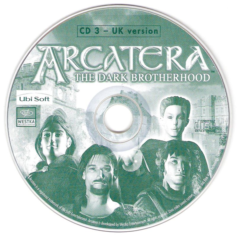 Media for Arcatera: The Dark Brotherhood (Windows): Disc 3
