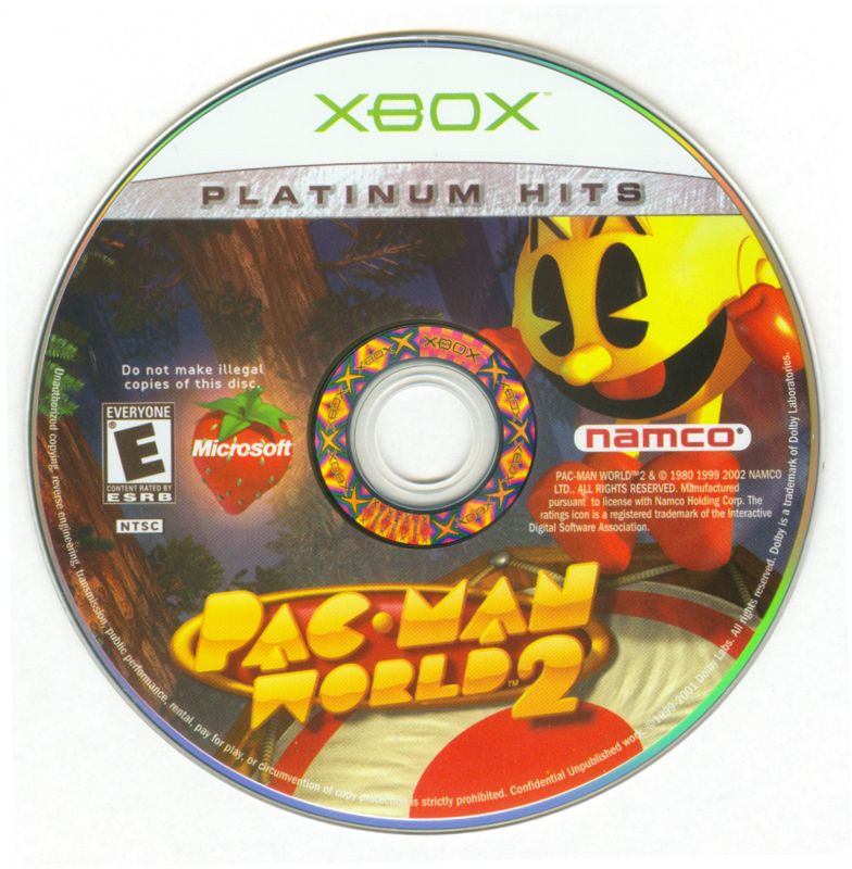 Media for Pac-Man World 2 (Xbox) (Platinum Hits)