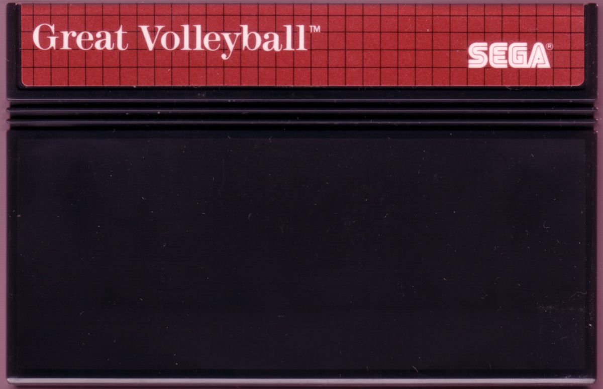 Media for Great Volleyball (SEGA Master System)