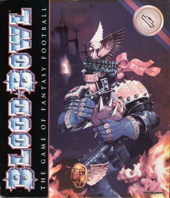 Front Cover for Blood Bowl (DOS)