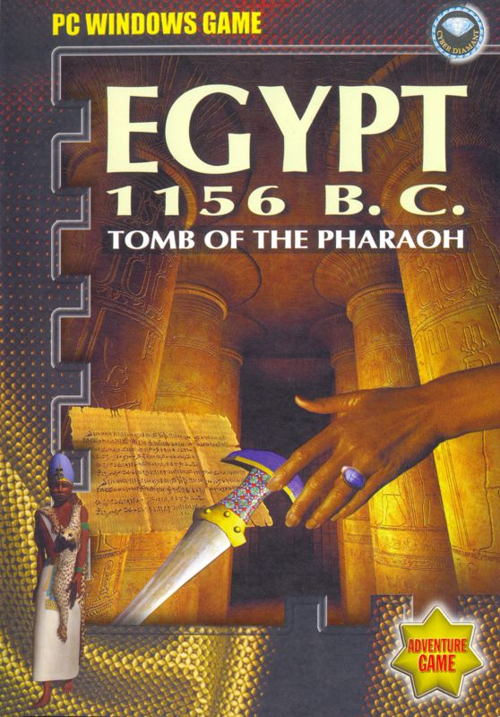 Front Cover for Egypt 1156 B.C.: Tomb of the Pharaoh (Windows) (Cyber Diamant release)