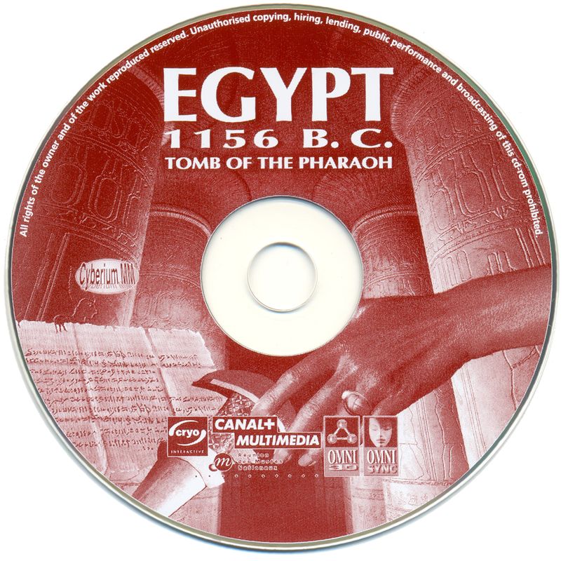 Media for Egypt 1156 B.C.: Tomb of the Pharaoh (Windows) (Cyber Diamant release)