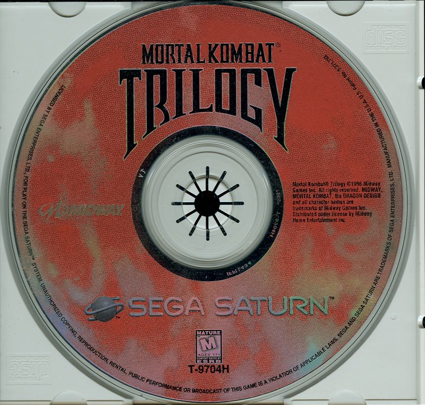 Media for Mortal Kombat Trilogy (SEGA Saturn)