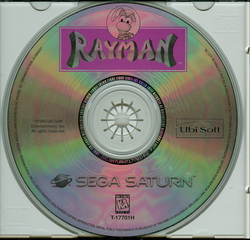 Media for Rayman (SEGA Saturn)