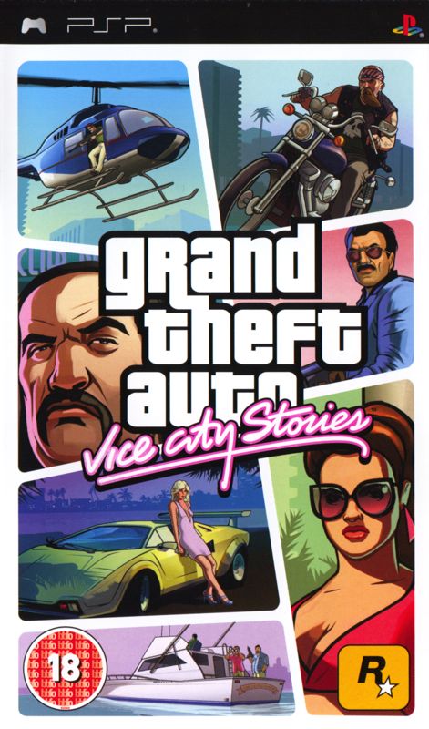 Front Cover for Grand Theft Auto: Vice City Stories (PSP)