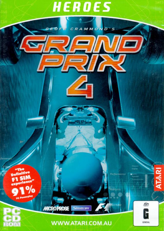 Front Cover for Grand Prix 4 (Windows) (Heroes release in a plastic case)