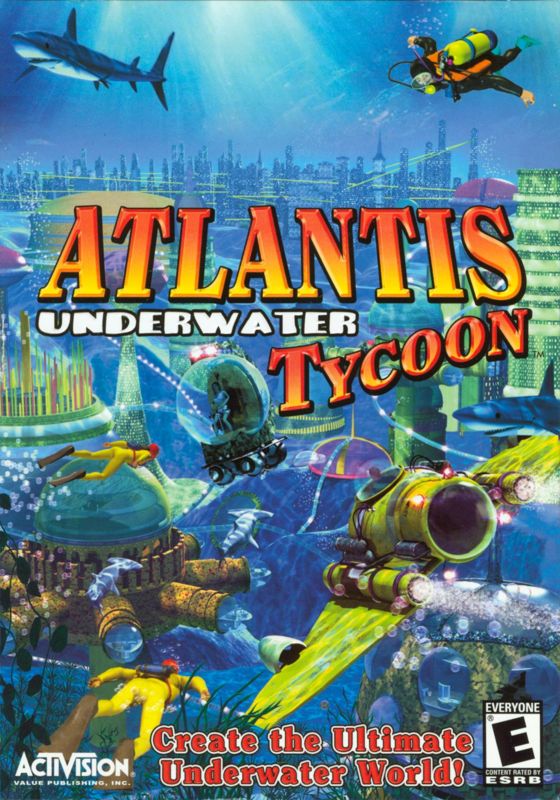 Front Cover for Atlantis Underwater Tycoon (Windows)