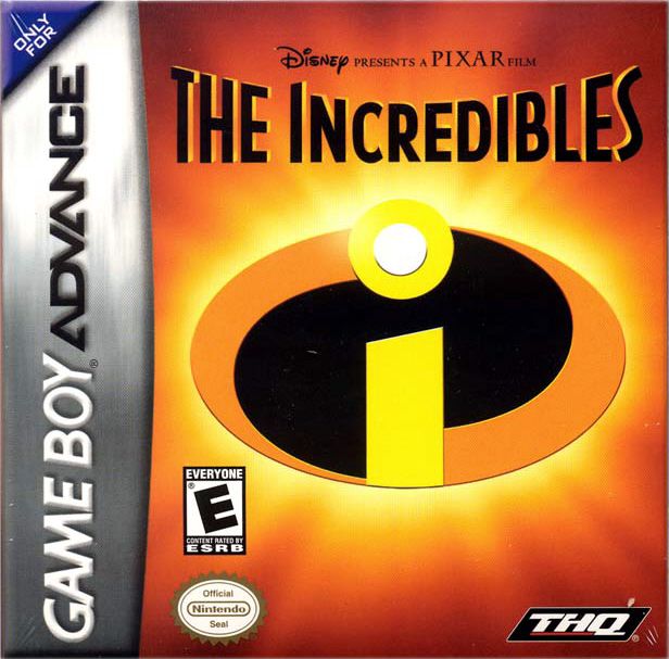 Front Cover for The Incredibles (Game Boy Advance)