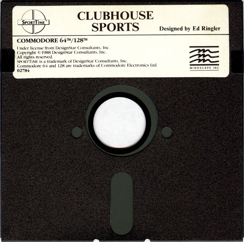 Media for Clubhouse Sports (Commodore 64)