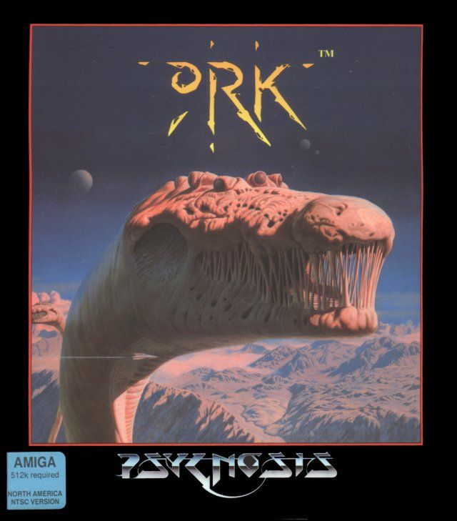 Front Cover for Ork (Amiga)