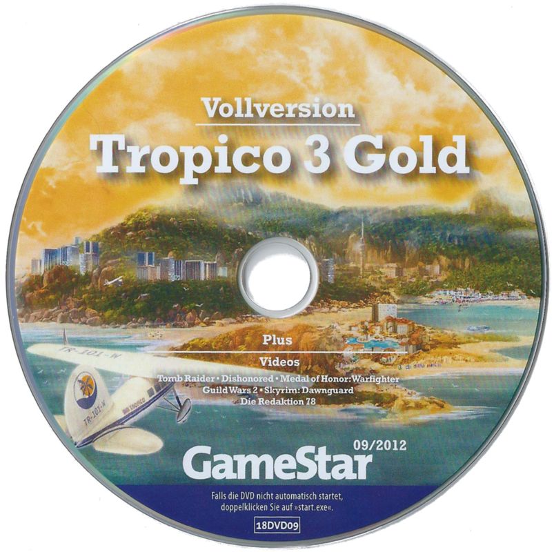 Media for Tropico 3: Gold Edition (Windows) (GameStar 09/2012 covermount)