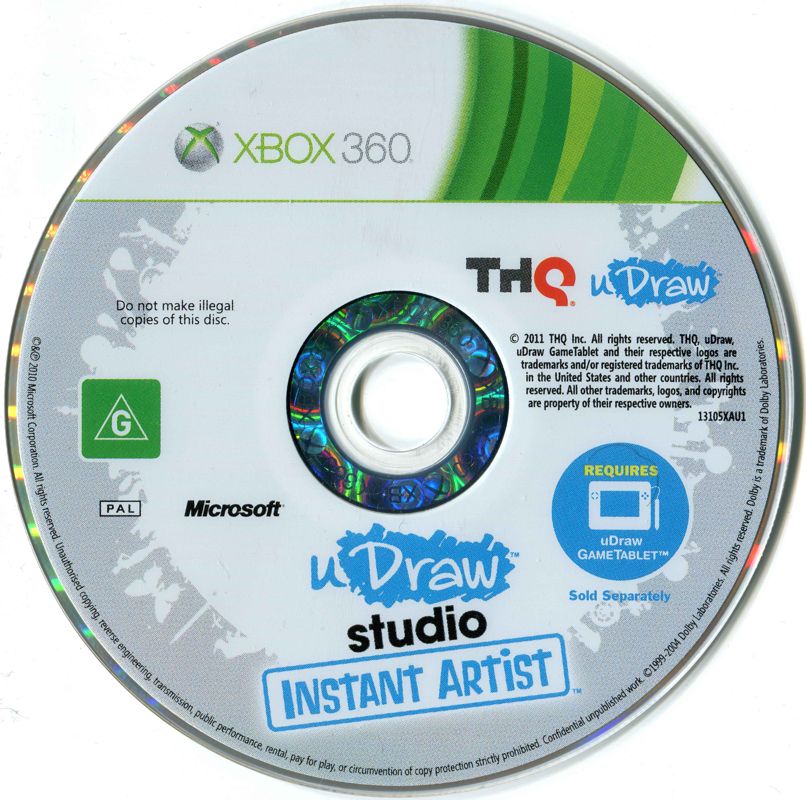 Media for uDraw Studio: Instant Artist (Xbox 360)
