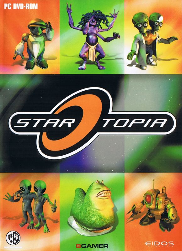 Front Cover for Startopia (Windows) (BGamer Extra Estratégia covermount with demos, double sided DVD)