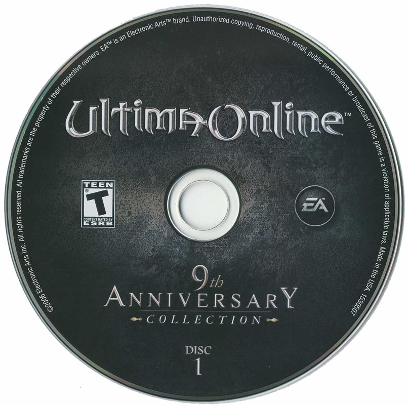 Media for Ultima Online: 9th Anniversary Collection (Windows): Disc 1/2
