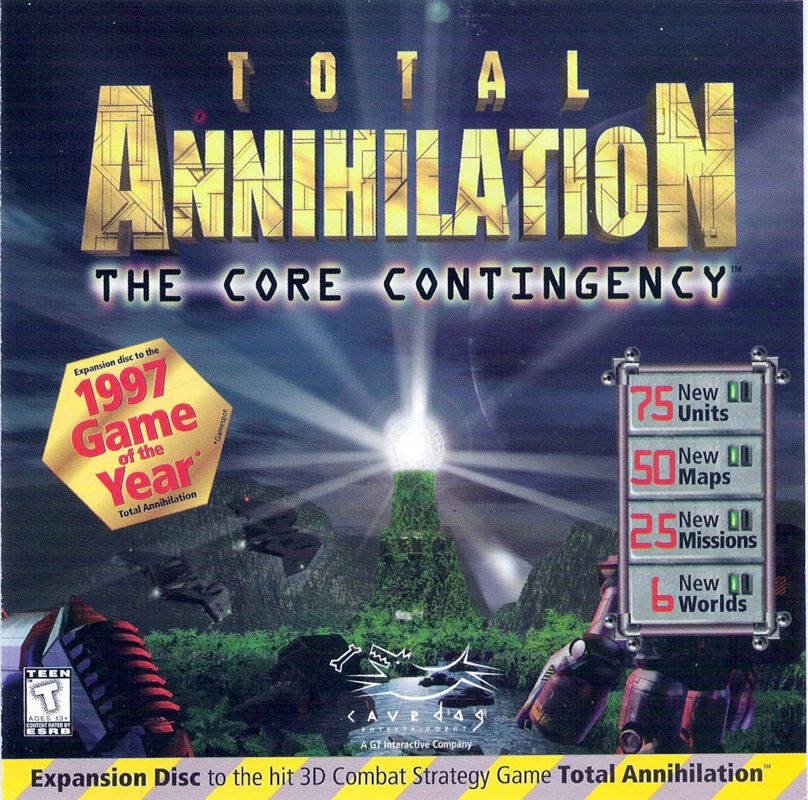 Other for Total Annihilation: The Core Contingency (Windows): Jewel Case - Front