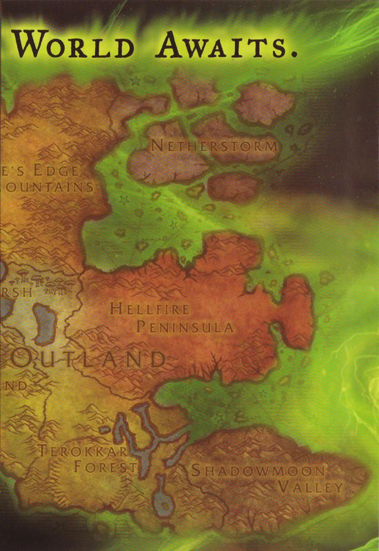 Inside Cover for World of WarCraft: The Burning Crusade (Macintosh and Windows): Second Inside Cover - Left Panel