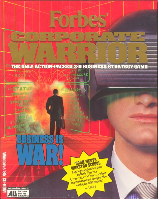 Front Cover for Forbes Corporate Warrior (Windows)