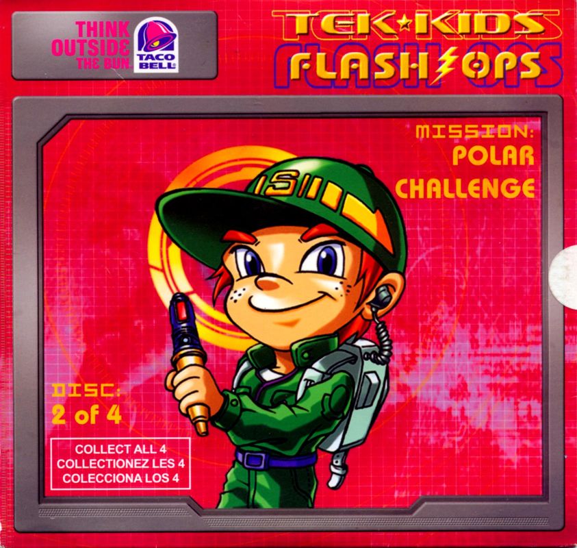 Front Cover for Tek-Kids Flash-Ops: Mission: Polar Challenge (Windows) (Promotional sleeve with extra puzzles)