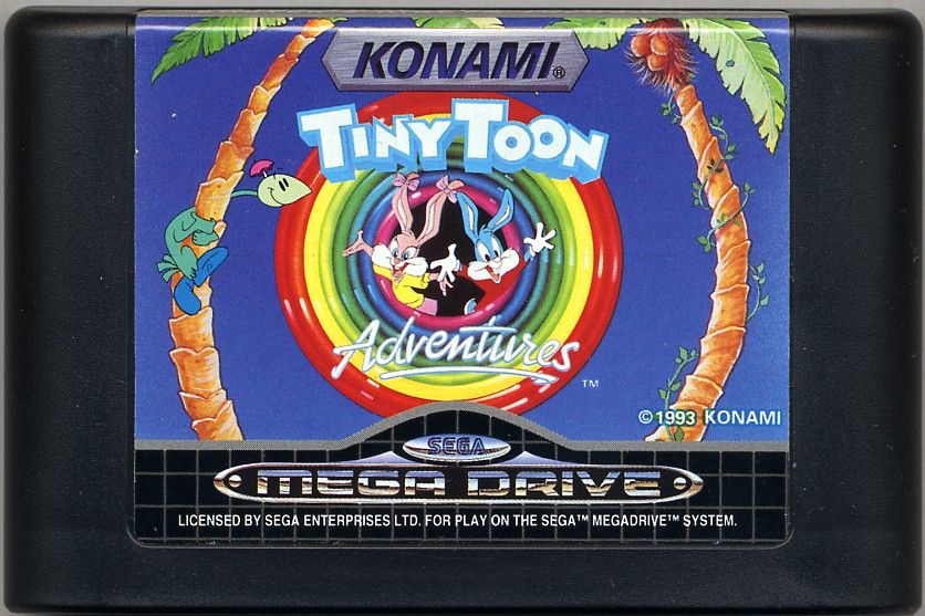 Media for Tiny Toon Adventures: Buster's Hidden Treasure (Genesis)