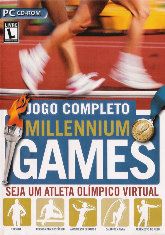 Front Cover for Sergei Bubka's Millennium Games (Windows) (Games Completos Ano I nº 03 covermount)