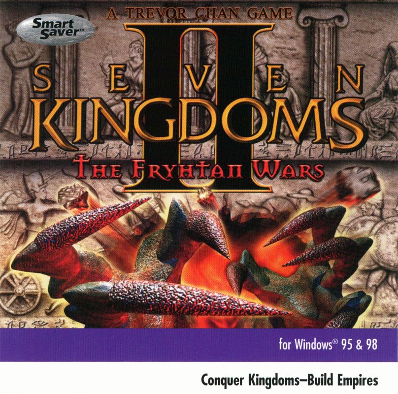 Front Cover for Seven Kingdoms II: The Fryhtan Wars (Windows) (Smart Saver release)