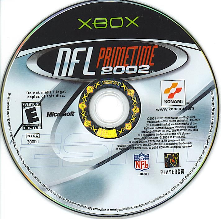 ESPN NFL Primetime 2002 (2001) - MobyGames