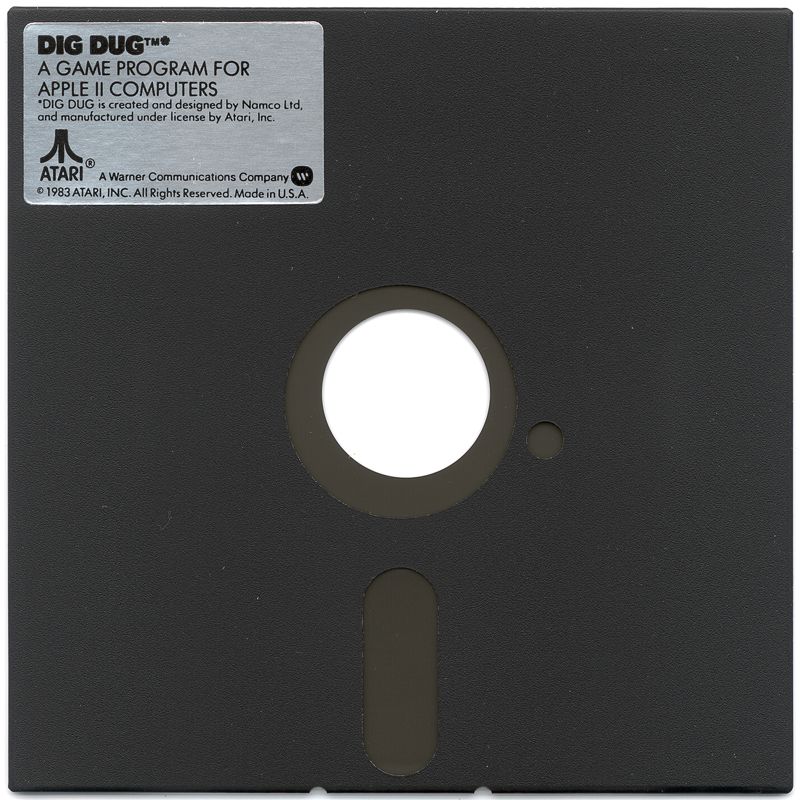 Media for Dig Dug (Apple II)