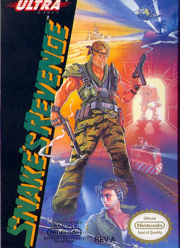 Front Cover for Snake's Revenge (NES)