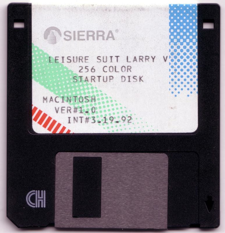 Media for Leisure Suit Larry 5: Passionate Patti Does a Little Undercover Work (Macintosh) (Slipcover box.): Startup Disk