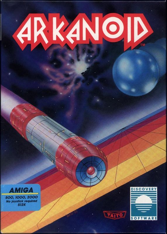 Front Cover for Arkanoid (Amiga)