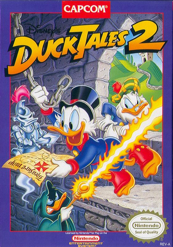 Front Cover for Disney's DuckTales 2 (NES)