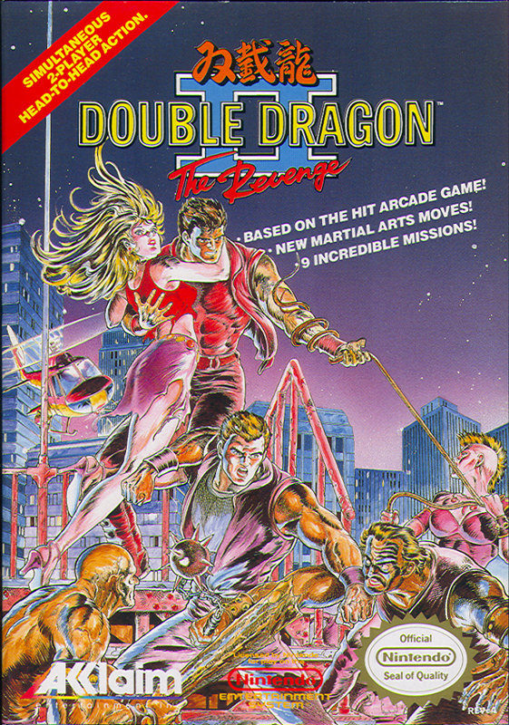 Front Cover for Double Dragon II: The Revenge (NES)