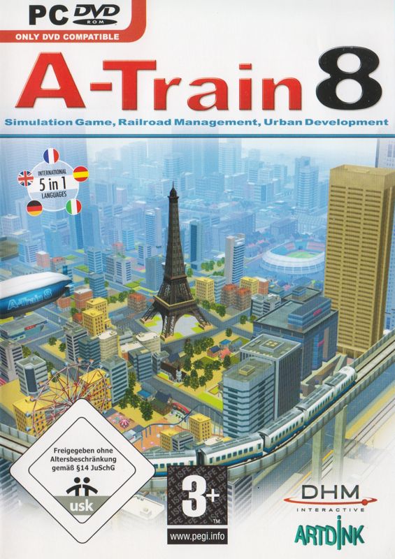 Front Cover for A-Train 8 (Windows)