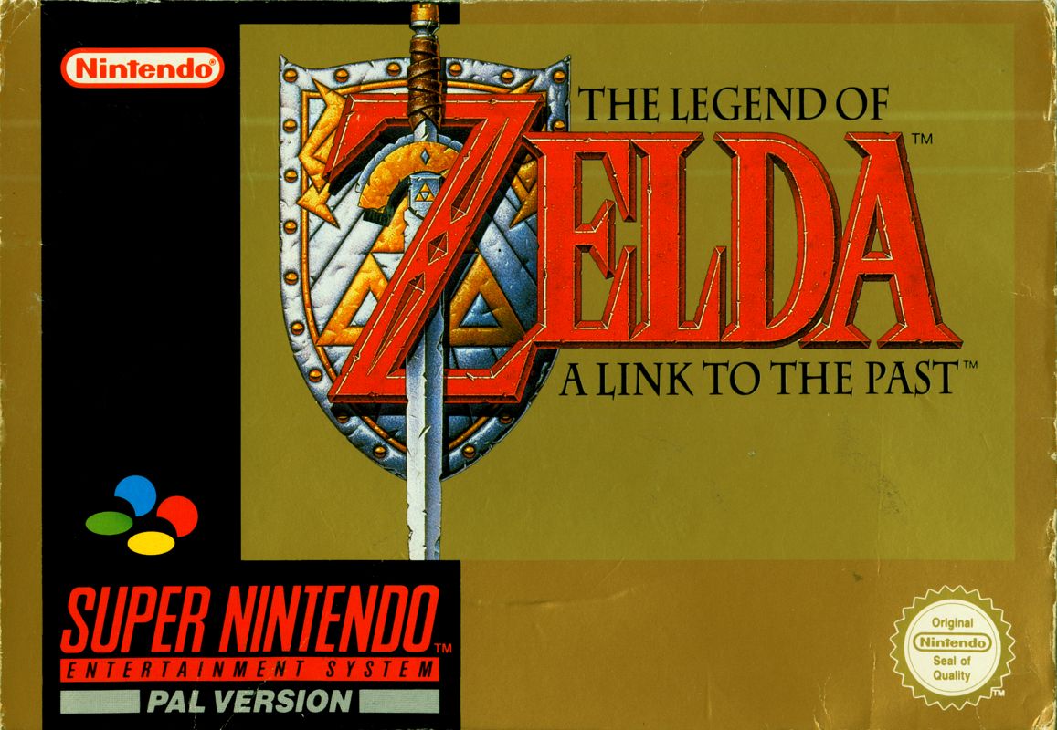 Front Cover for The Legend of Zelda: A Link to the Past (SNES)