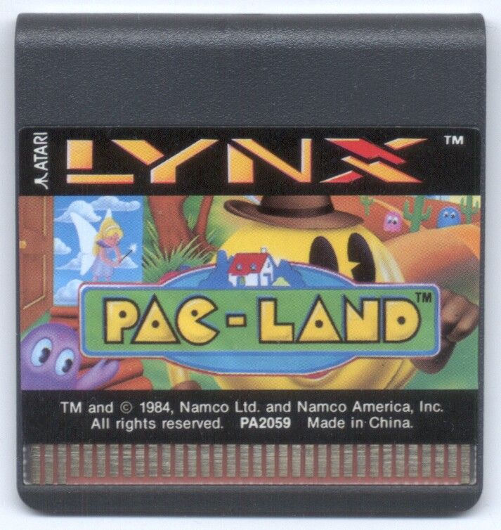 Media for Pac-Land (Lynx)
