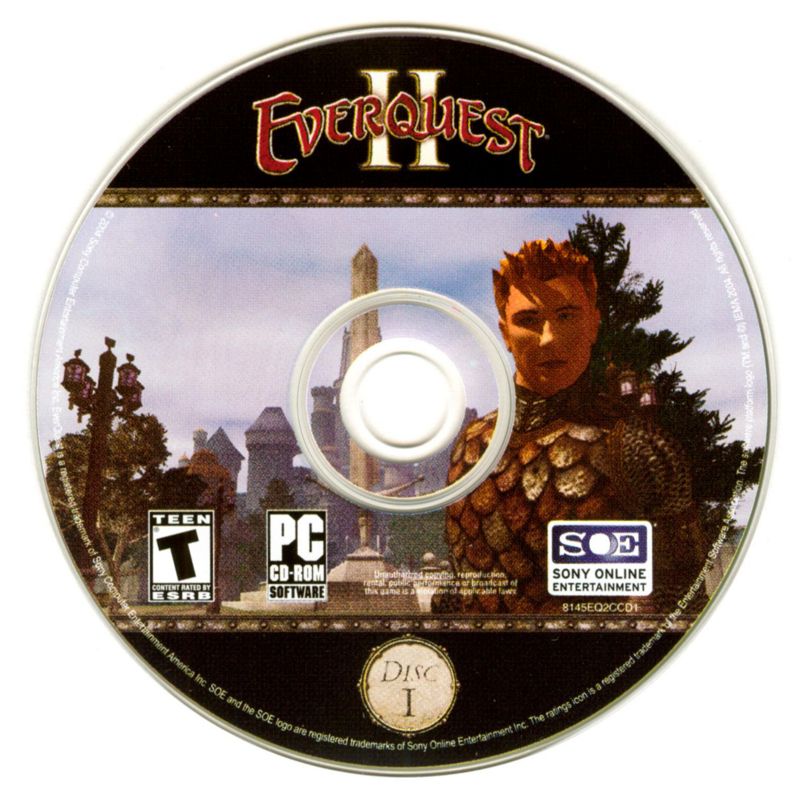 Media for EverQuest II (Windows): Disc 1