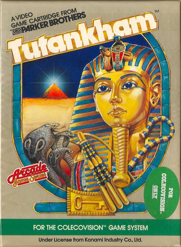 Front Cover for Tutankham (ColecoVision)