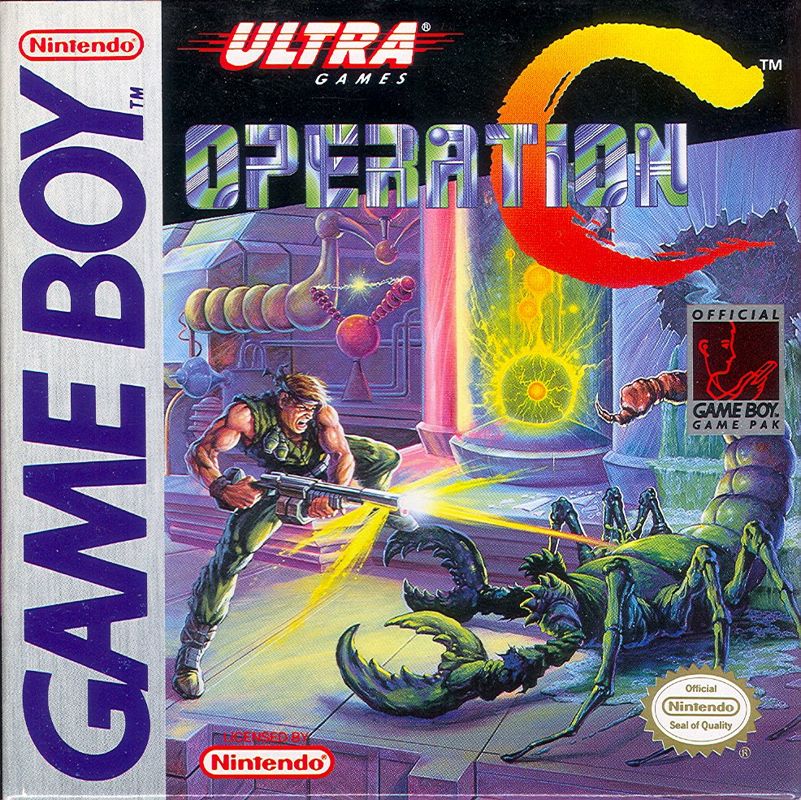 Front Cover for Operation C (Game Boy) (Ultra Games release)