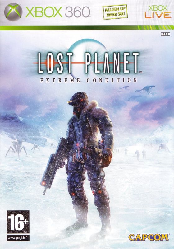 Front Cover for Lost Planet: Extreme Condition (Xbox 360)