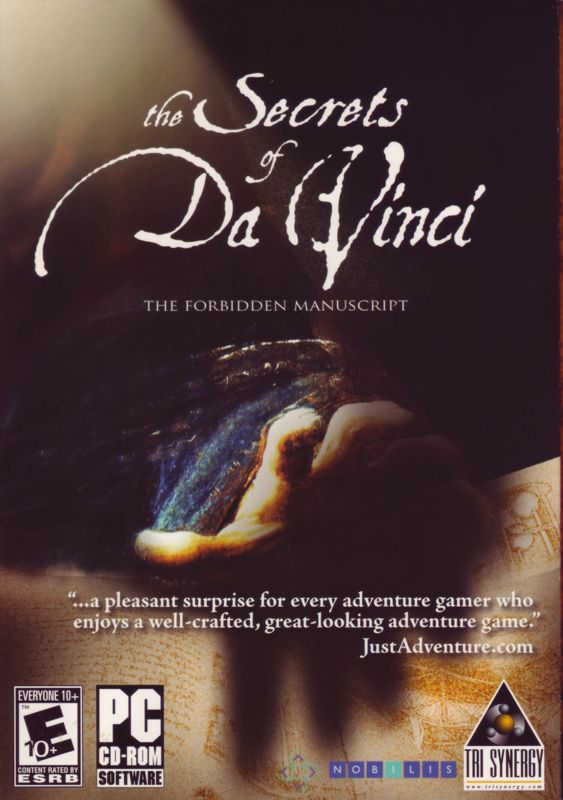 Front Cover for The Secrets of Da Vinci: The Forbidden Manuscript (Windows)